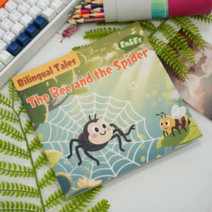 Bilingual Tales: The Bee and the Spider – English & Spanish Storybook