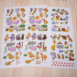 Animal Stickers: Grassland Settlers product image 7 showing printed book details for screen-free reading and learning