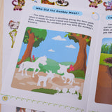 Animal Stickers: Farm Animals product image 6 showing printed book details for screen-free reading and learning