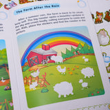 Animal Stickers: Farm Animals product image 7 showing printed book details for screen-free reading and learning
