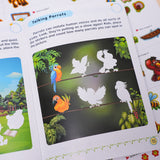 Children's pet discovery picture book with stickers