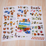 Animal Stickers: Humankind's Best Friends product image 7 showing printed book details for screen-free reading and learning