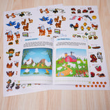 Animal Stickers: Humankind's Best Friends product image 8 showing printed book details for screen-free reading and learning