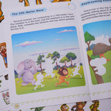Animal Stickers: Herbivores product image 6 showing printed book details for screen-free reading and learning