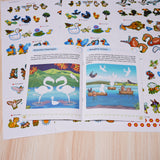 Ages 3-6 Skywalker II sticker book for bird vocabulary
