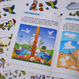 Animal Stickers: Skywalker I Birds and Flying Animals product image 6 showing printed book details for screen-free reading and learning