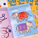 Children's screen-free sticker activity book collection