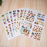 Sticker Puzzle Fun 8-Book Sticker Activity Set product image 7 showing printed book details for screen-free reading and learning