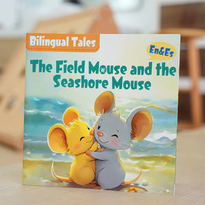Bilingual Tales: The Field Mouse and the Seashore Mouse – English & Spanish Storybook