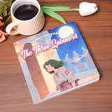Close cover detail of The Three Spinners printed storybook
