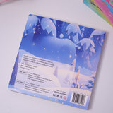 Back cover view of Mother Holle children's fairy tale book