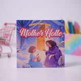 Close cover detail of Mother Holle printed picture book