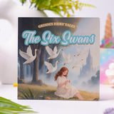 Close cover detail of The Six Swans classic storybook