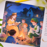 Group story illustration from The Brave Little Tailor classic picture book