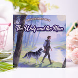 Close cover view of The Wolf and the Man printed picture book