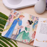 The Iron Stove printed picture book opened for bedtime reading