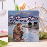 Open interior story page from The Singing Bone fairy tale