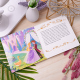 The Golden Goose interior story spread with colorful illustration