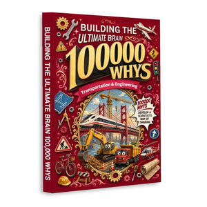Building the Ultimate Brain: 100000 Whys - Transportation & Engineering physical printed book product image 1, ISBN 9798904665739