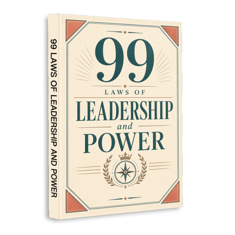 99 Laws of Leadership and Power, Book 3 physical printed book product image 1, ISBN 9798904668440