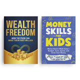 Life Skills for Kids Practical Learning Bo + Me and My Feelings Emotional Wellness Work: 2-Book Set main cover and printed book set view, image 10, bundle ISBN 9798900667836