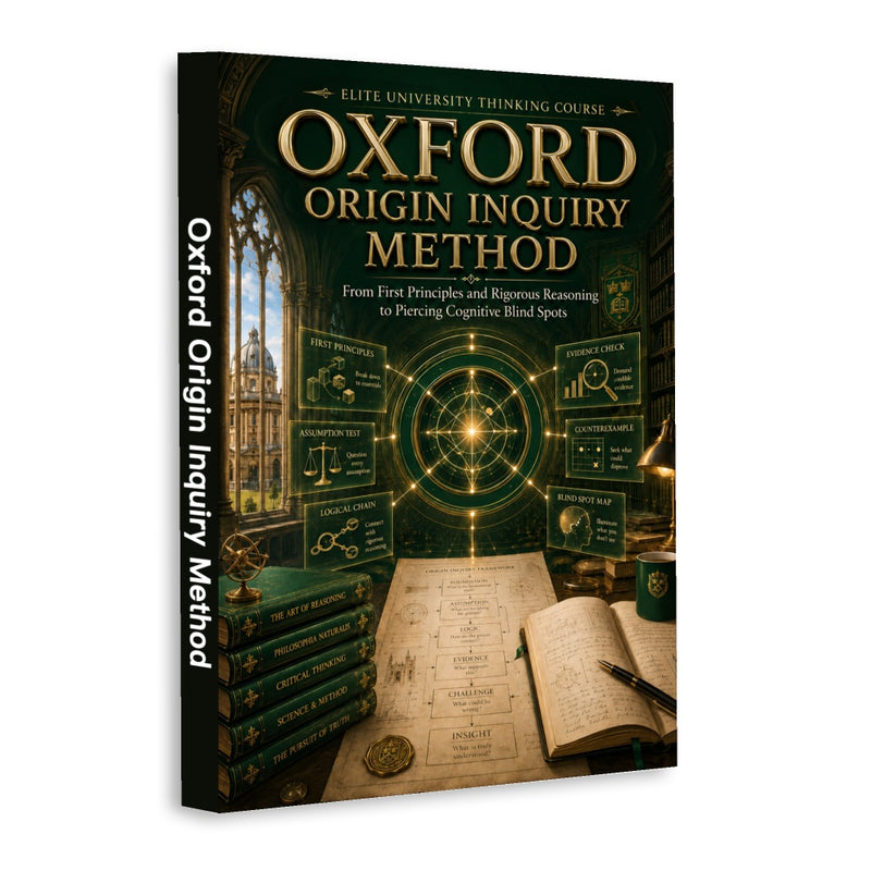 Oxford Origin Inquiry Method physical printed book product image 1, ISBN 9798904666378