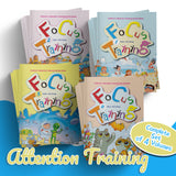 Children's Attention Training 4-Book Activity Set physical printed book product image 1, ISBN 9798895050743