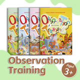 Observation Training 4-Book Activity Set for Kids physical printed book product image 1, ISBN 9798895050729