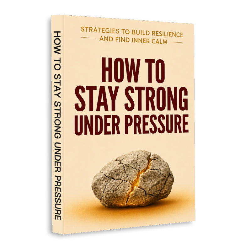 How to Stay Strong Under Pressure: Strategies to Build Resilience and Find Inner Calm, Book 3 physical printed book product image 1, ISBN 9798904668365