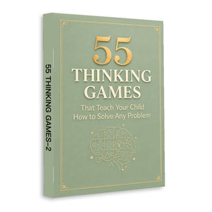 55 Thinking Games That Teach Kids Problem Solving - Critical Thinking Book 2 physical printed English book interior page or product preview 2, ISBN 9798904662301