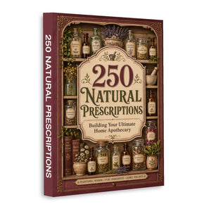250 Natural Home Apothecary Recipes: Building Your Ultimate Home Apothecary, Book 3 physical printed book product image 1, ISBN 9798904668426