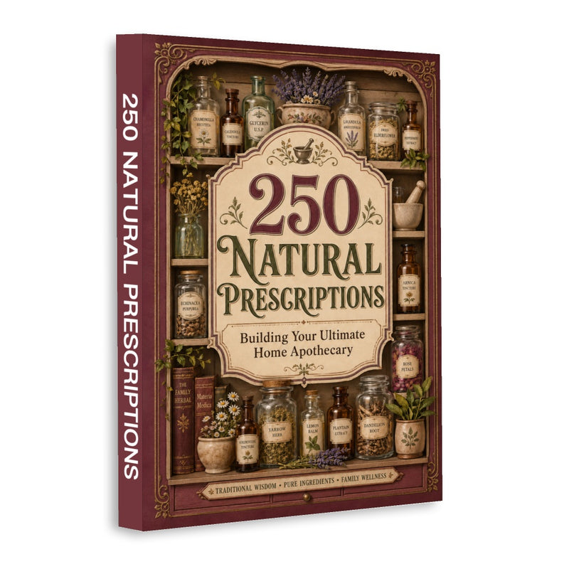 250 Natural Home Apothecary Recipes: Building Your Ultimate Home Apothecary, Book 3 physical printed book product image 1, ISBN 9798904668426