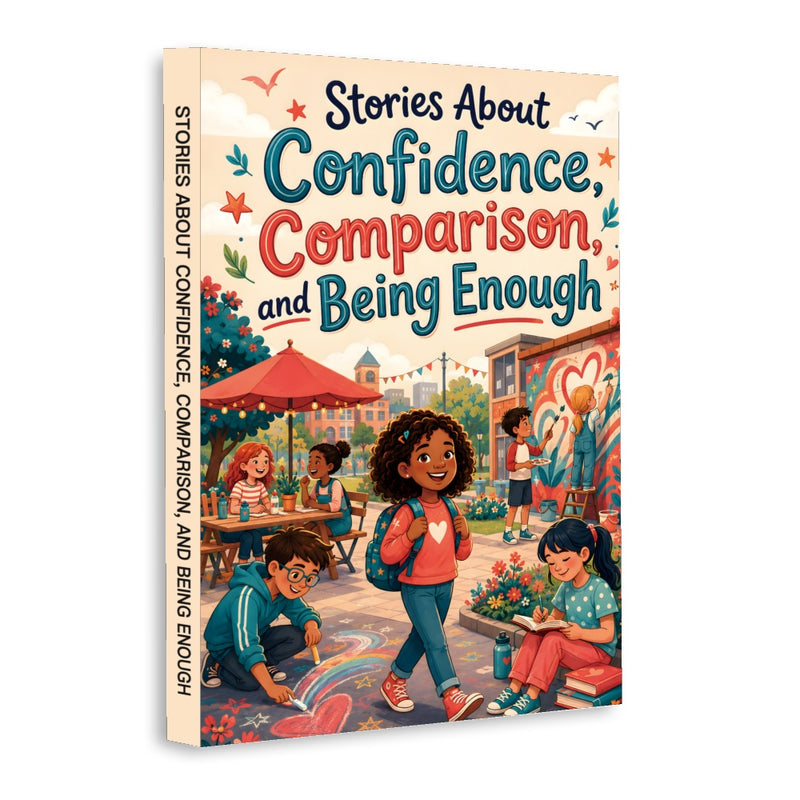 Stories About Confidence, Comparison and Being Enough, Book 2 physical printed book product image 1, ISBN 9798904664046