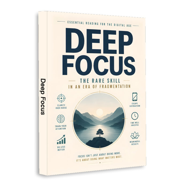 Deep Focus: A Rare Skill in the Age of Fragmented Information physical printed book product image 1, ISBN 9798904666590
