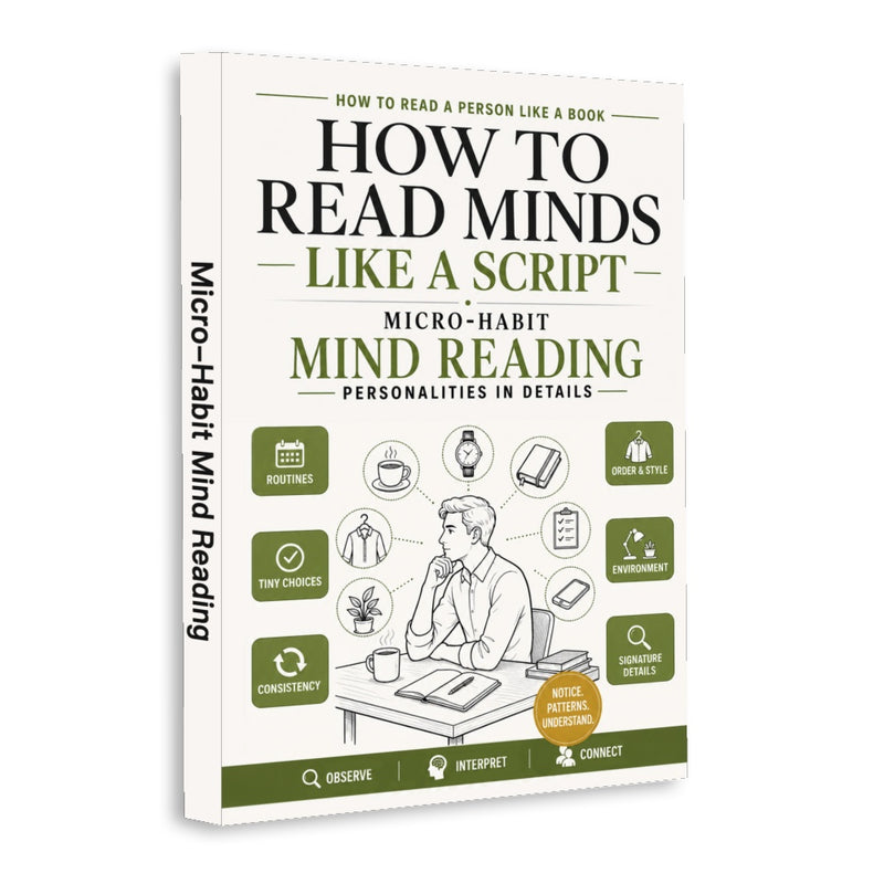 How to Read Minds Like a Script: Micro-Habit Mind Reading physical printed book product image 1, ISBN 9798904666729