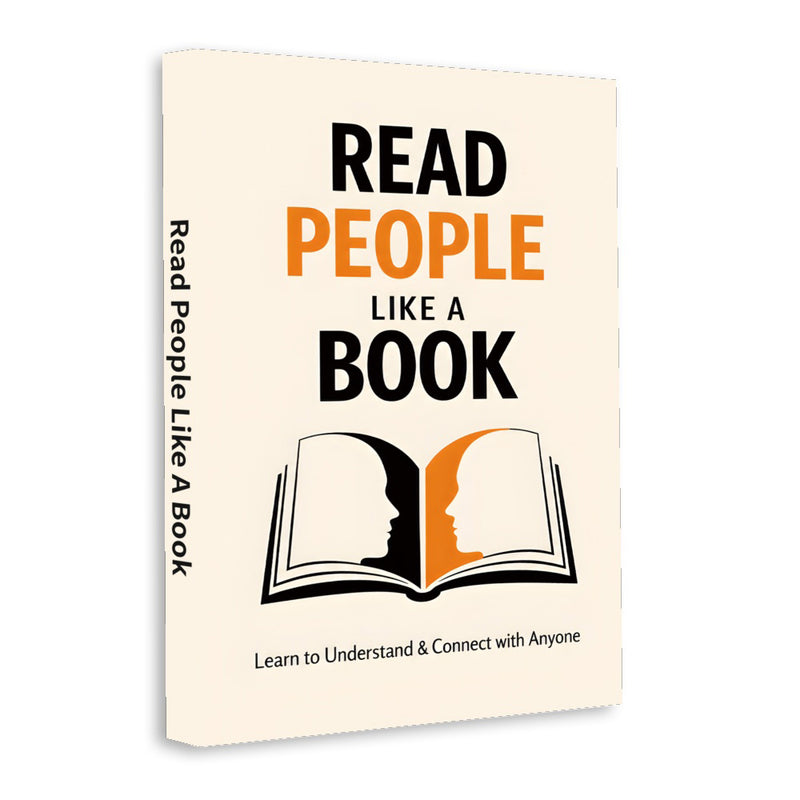 Read People Like a Book: Learn to Understand and Connect with Anyone, Book 2 physical printed English book front cover, ISBN 9798904660581