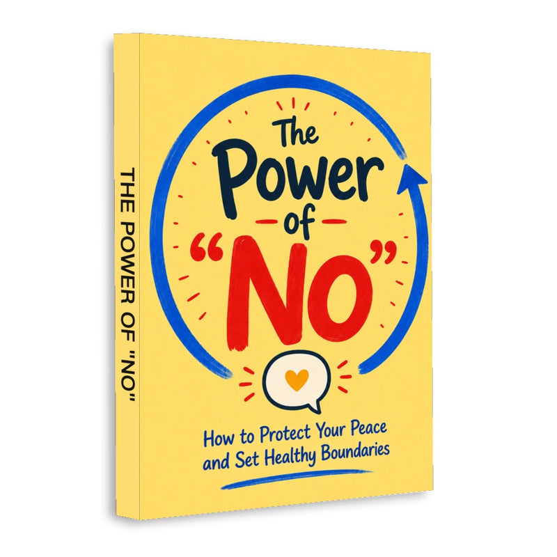 The Power of No: How to Protect Your Peace and Set Healthy Boundaries, Book 2 physical printed book product image 1, ISBN 9798904668471