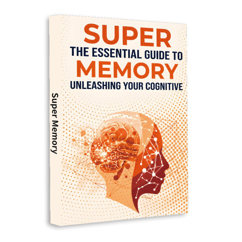 SUPER: The Essential Guide to Memory, Cognitive Skills Book physical printed English book front cover, ISBN 9798904660666