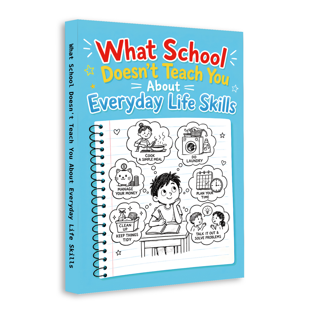 What School Doesn't Teach You About Everyday Life Skills physical printed book product image 2, ISBN 9798904662134