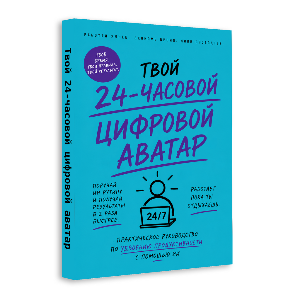 24-часовой цифровой аватар: практическое руководство по ИИ для работы physical printed book product image 2, ISBN 9798904660949