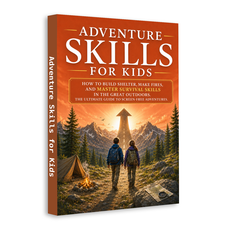 Adventure Skills for Kids: Outdoor Activity Guide physical printed book product image 1, ISBN 9798904663216