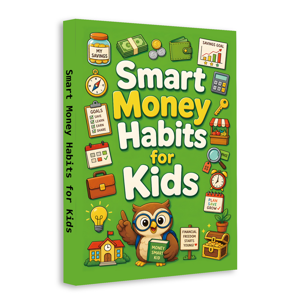 Smart Money Habits for Kids physical printed book product image 2, ISBN 9798904662080