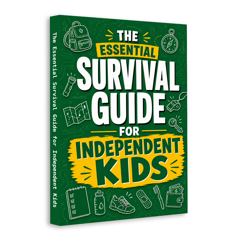 The Essential Survival Guide for Independent Kids physical printed book product image 2, ISBN 9798904662141