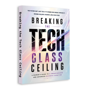 Breaking the Tech Glass Ceiling: AI Career Growth Guide for Women physical printed English book interior page or product preview 2, ISBN 9798904660086
