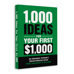 1,000 Ideas for Your First $1,000: Practical Project Ideas physical printed book product image 1, ISBN 9798904663384