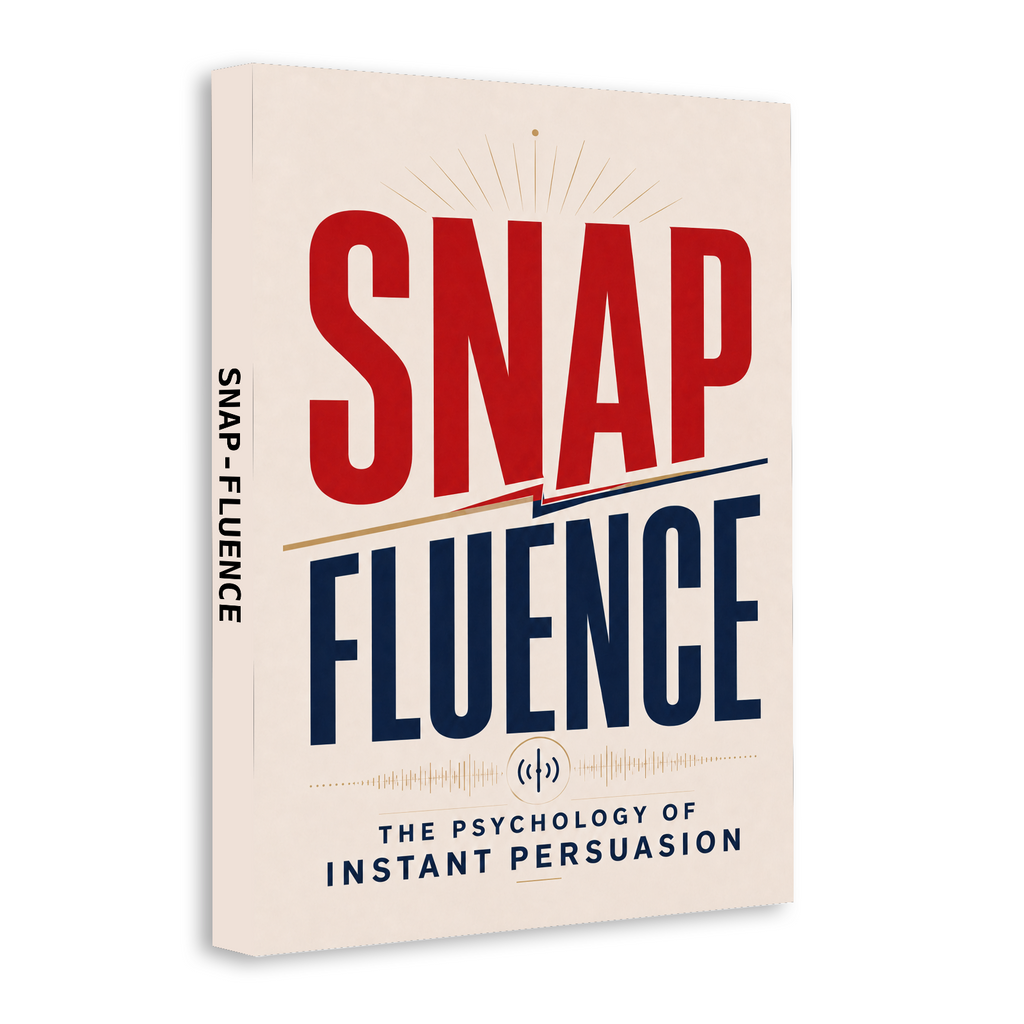 Snap-Fluence: The Psychology of Instant Persuasion physical printed book product image 2, ISBN 9798904665562