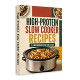 High-Protein Slow Cooker Recipes: 5 Ingredients or Less physical printed book product image 2, ISBN 9798904668884