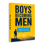 Boys Becoming Men: What Our Sons Need to Shape a Fairer Future physical printed book product image 2, ISBN 9798904665234