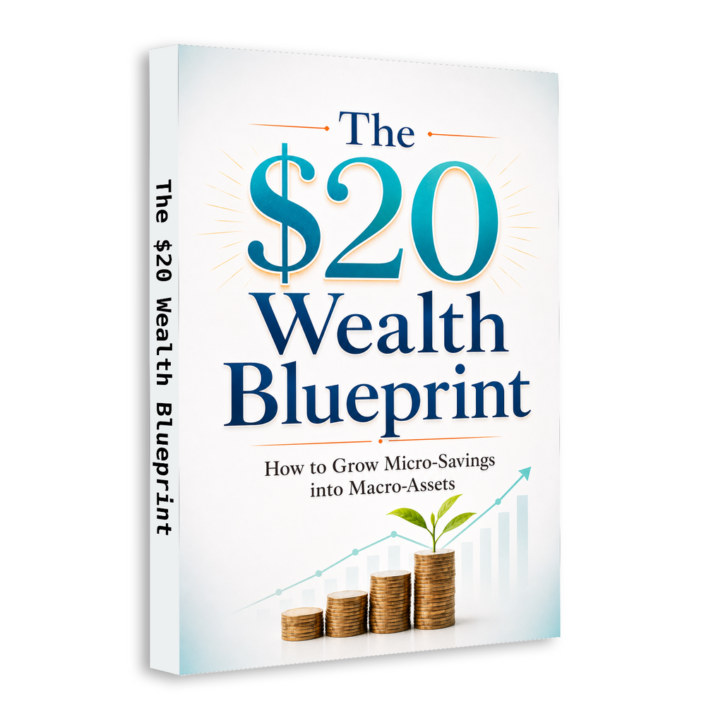 The $20 Wealth Blueprint: Grow Micro-Savings into Macro-Assets physical printed book product image 1, ISBN 9798904663889