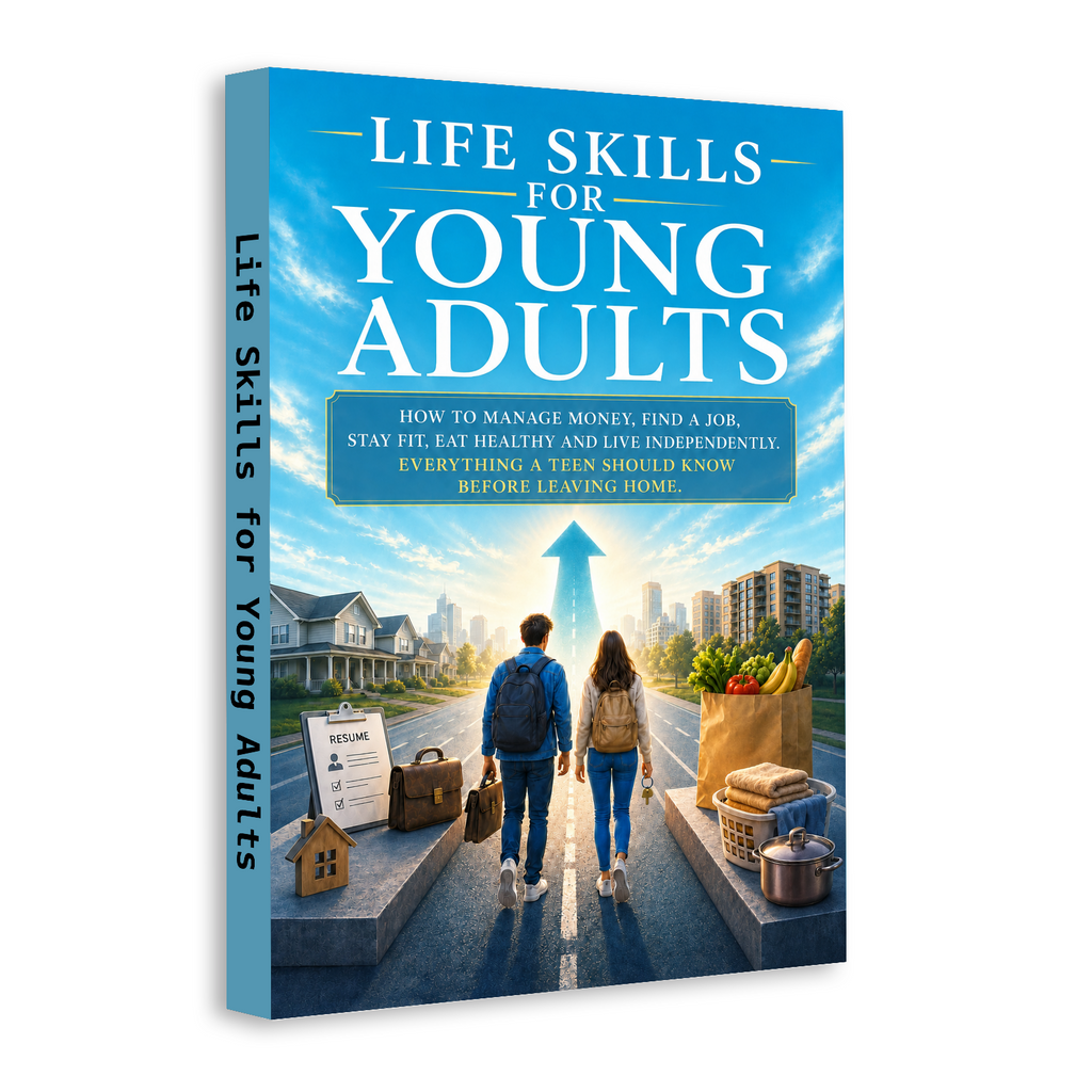 Life Skills for Young Adults: Money, First Jobs, Daily Routines and Independent Living physical printed book product image 2, ISBN 9798904663193